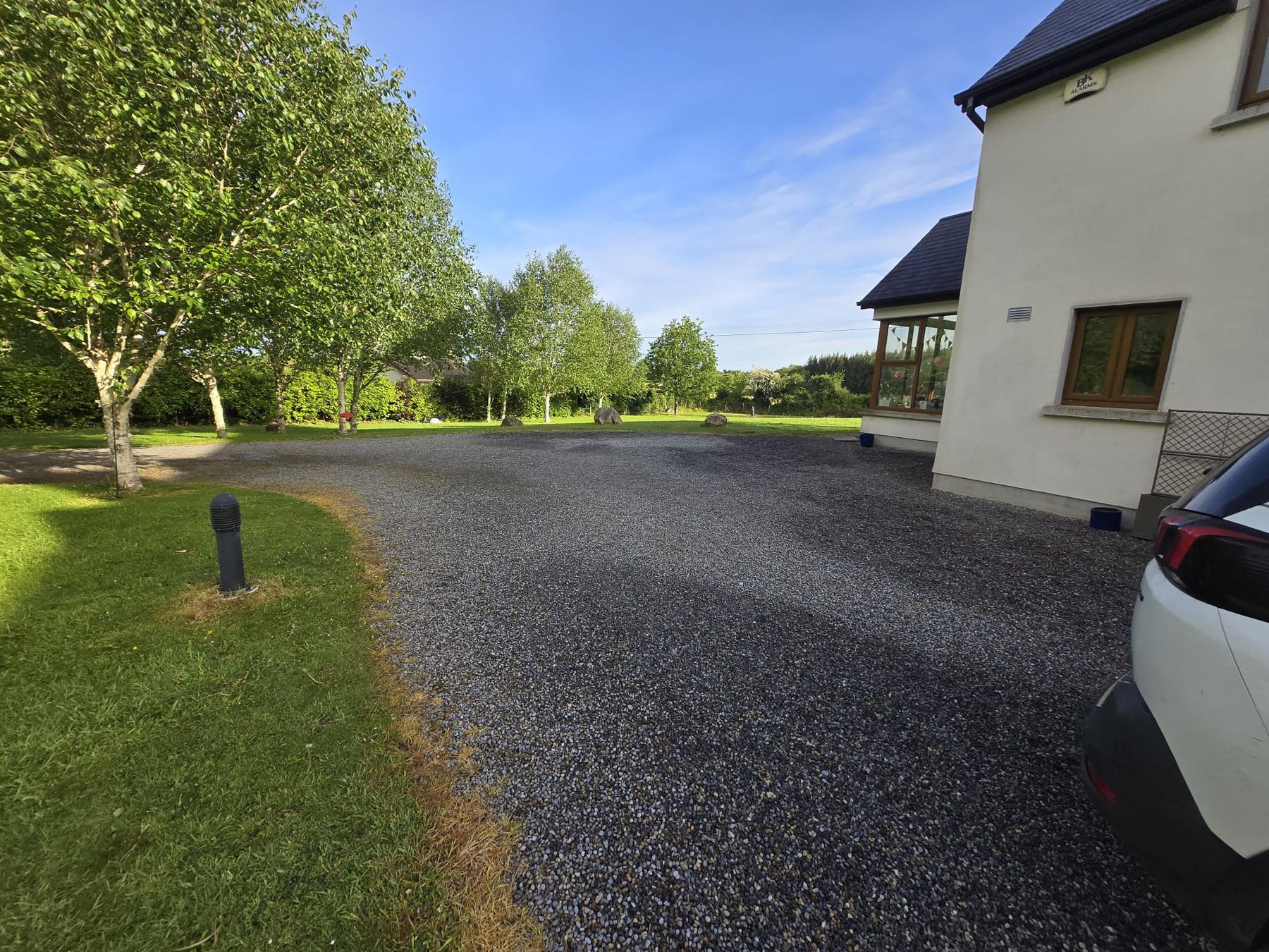 Finished residential surfacing