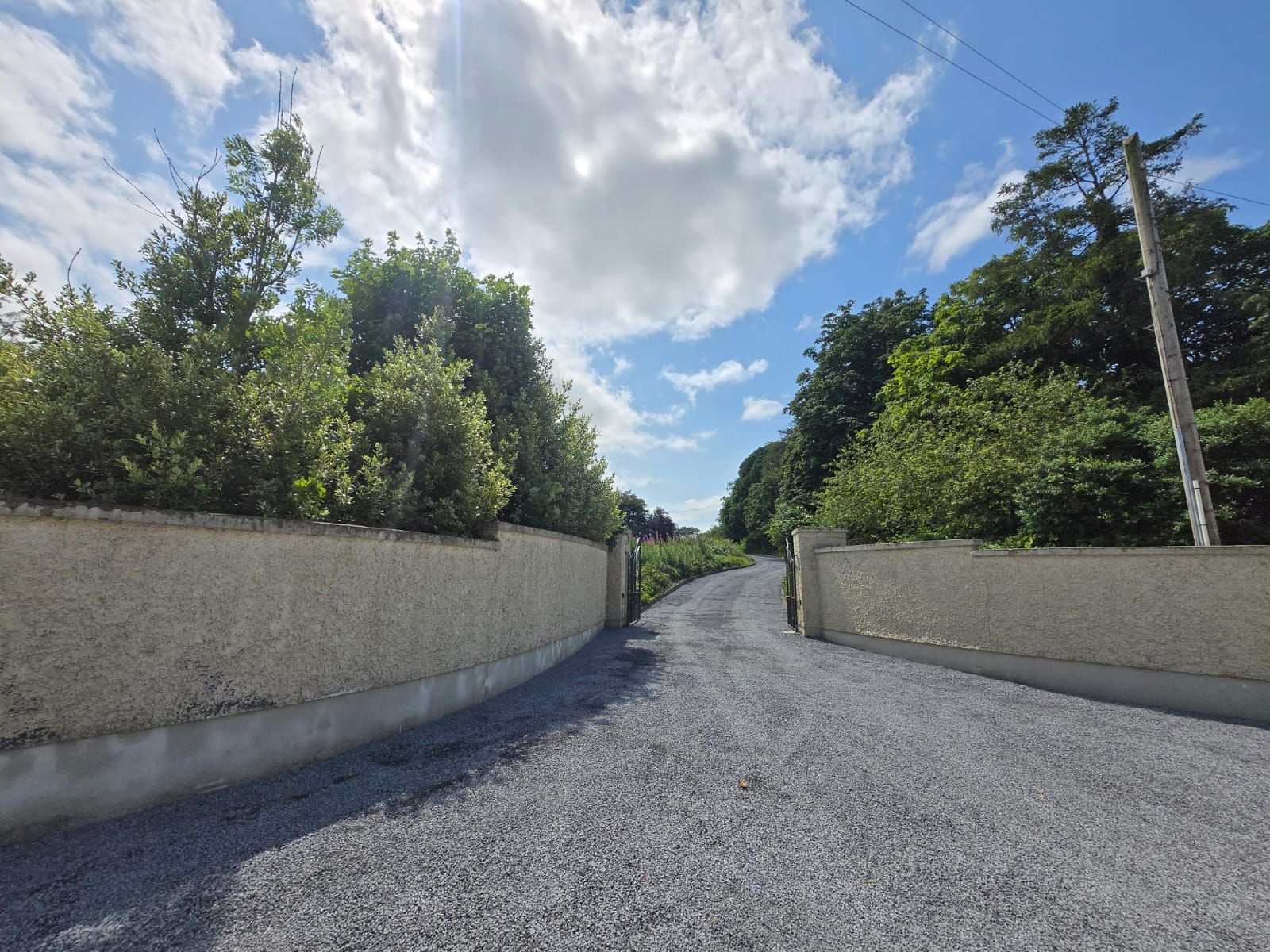 Private Road in County Wexford